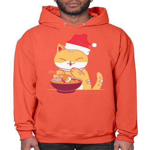 Xmas Kawaii Anime Shiba Inu Eating Ramen 289# - anime- Hoodie