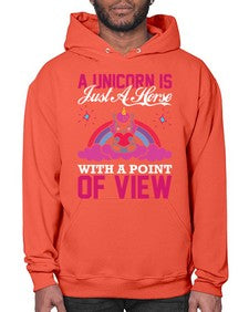 a unicorn is just a horse with a point of view 3# - unicorn- Hoodie