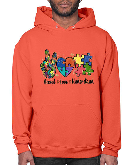 accept love understand 2# - autism- Hoodie