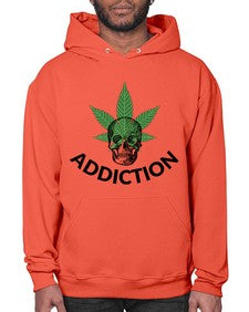 addiction cannabis 217# - marijuana- Hoodie