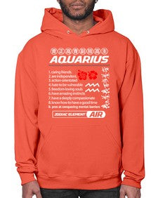 aquarius 85# - aquarius- Hoodie
