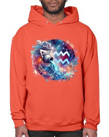 aquarius 90# - aquarius- Hoodie