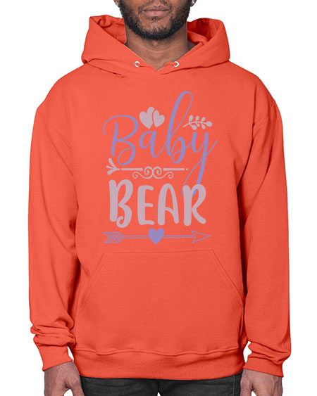 baby bear 7# - bears - animals- Hoodie