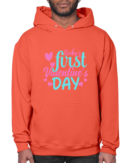 babys first valentines day Style 41# - baby- Hoodie
