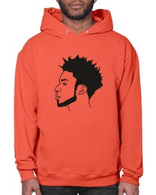 beardman 43# - black boys or men- Hoodie