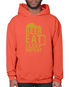 beer eat sleep 644# - beer- Hoodie