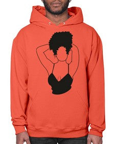 black women - queen 67# - black girls or women- Hoodie