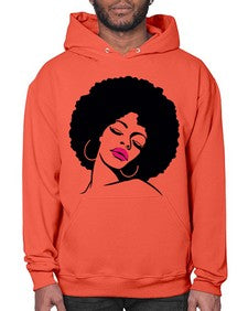 black women - queen 68# - black girls or women- Hoodie