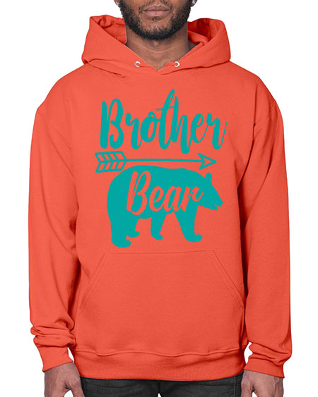 brother bear 69# - bears - animals- Hoodie