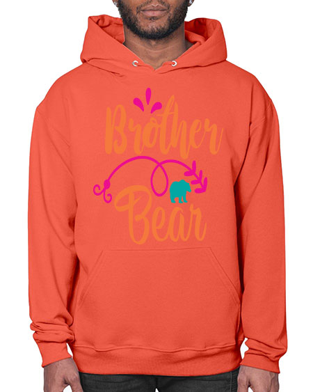 brother bear 71# - bears - animals- Hoodie