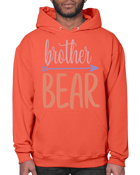 brother bear 73# - bears - animals- Hoodie