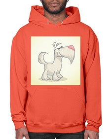 cartoon dog 2# - cartoon animals- Hoodie