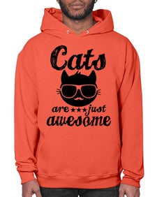 cats are just awesome - cats- Hoodie