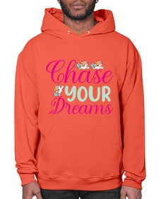 chase your dreams 79# - unicorn- Hoodie