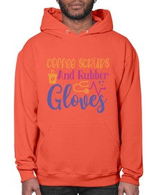 coffee scrubs and rubber gloves Style Style 666# - nurse- Hoodie
