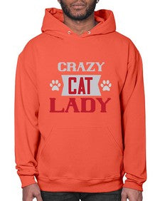 crazy cat lady Style 44# - cats- Hoodie