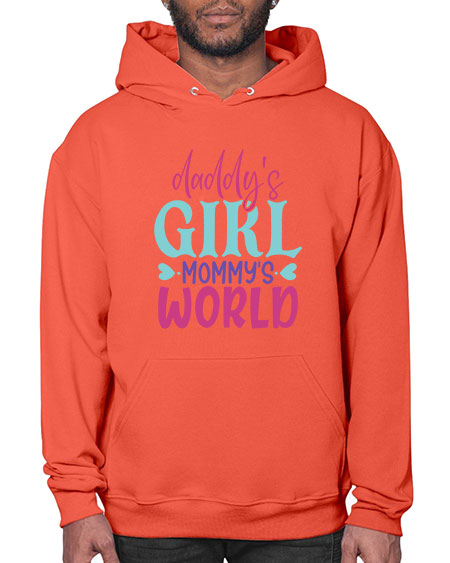 daddys girl mammys world Style 67# - baby- Hoodie