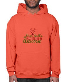 dear santajust bring a unicorn 93# - unicorn- Hoodie