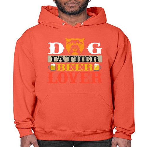 dog father beer lover 76# - dogs- Hoodie