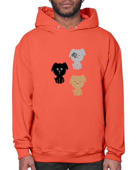 dogs 93# - bears - animals- Hoodie