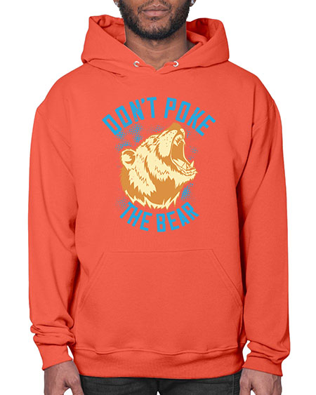 don’t poke the bear 99# - bears - animals- Hoodie