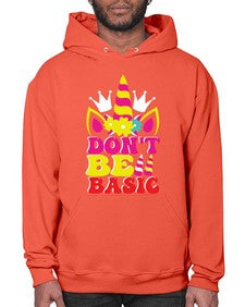 dont be basic 94# - unicorn- Hoodie