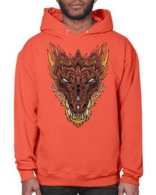 dragon 176# - dragon- Hoodie