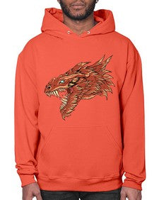 dragon 184# - dragon- Hoodie