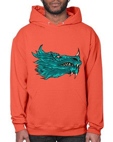 dragon 186# - dragon- Hoodie