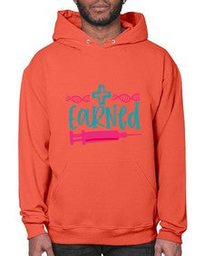 earned Style 733# - nurse- Hoodie