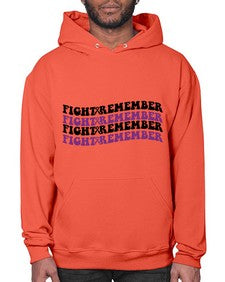 fight remember 142# - alzheimers- Hoodie