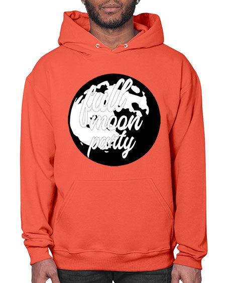full moon party 7# - moon- Hoodie