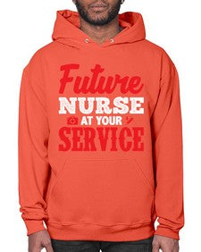 future nurse at your service 812# - nurse- Hoodie