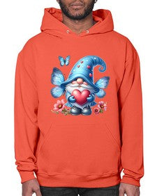 gnome with butterfly 01# - gnome- Hoodie