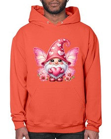 gnome with butterfly 08# - gnome- Hoodie