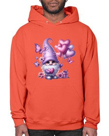 gnome with butterfly 19# - gnome- Hoodie