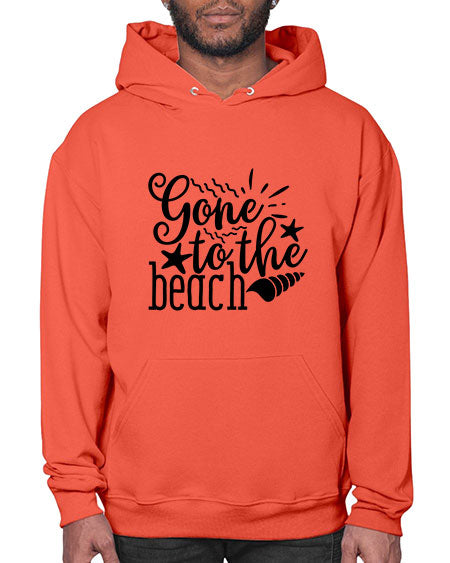 gone to the beach Style 100# - summer- Hoodie