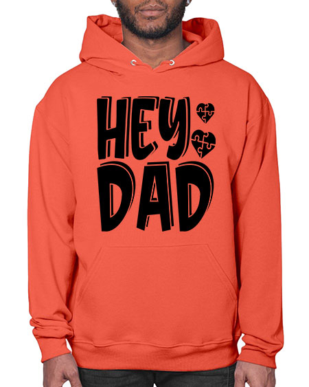 hey dad Style 15# - autism- Hoodie