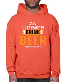 i just want drink beer 1113# - beer- Hoodie