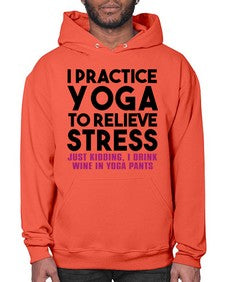 i practice yoga 297# - yoga- Hoodie