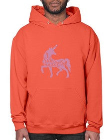 i ride unicorns 188# - unicorn- Hoodie