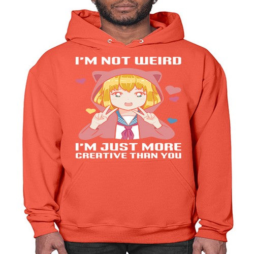 im not wierd im just more creative than you248# - anime- Hoodie
