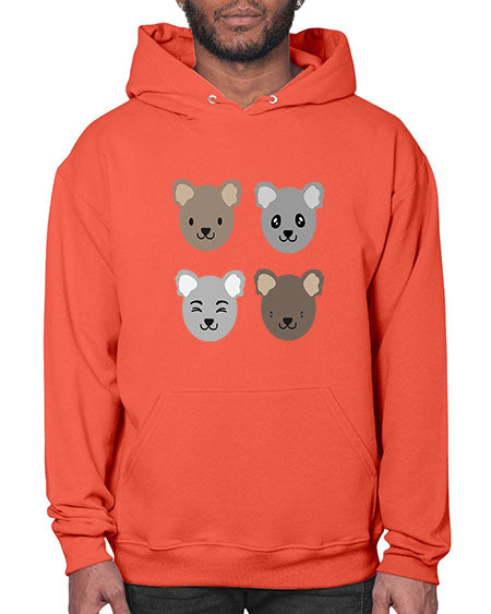 koala bears 167# - bears - animals- Hoodie