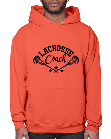 lacrosse coach 7# - lacrosse- Hoodie