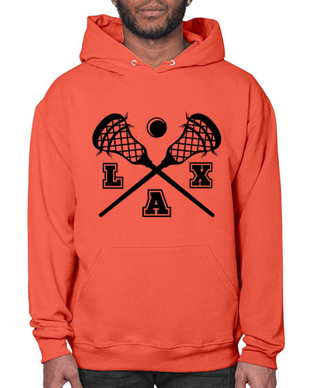 lax 12# - lacrosse- Hoodie
