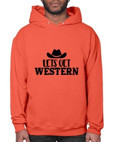 lets get western 723# - western- Hoodie