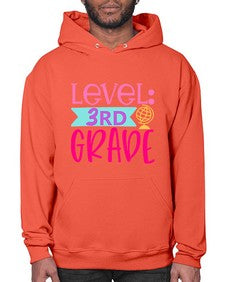level third grade one hundred 465# - third grade- Hoodie