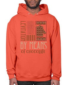 levitation by means of chocolate 307# - chocolate- Hoodie
