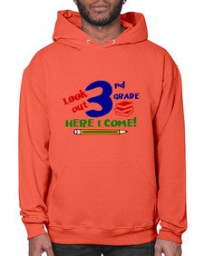 look out third grade 510# - third grade- Hoodie