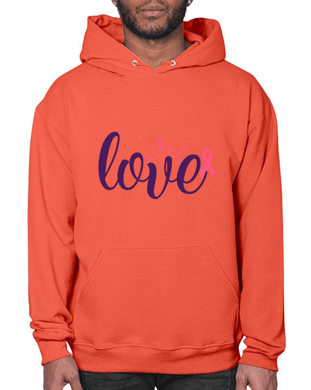 love Style 7# - breast cancer- Hoodie